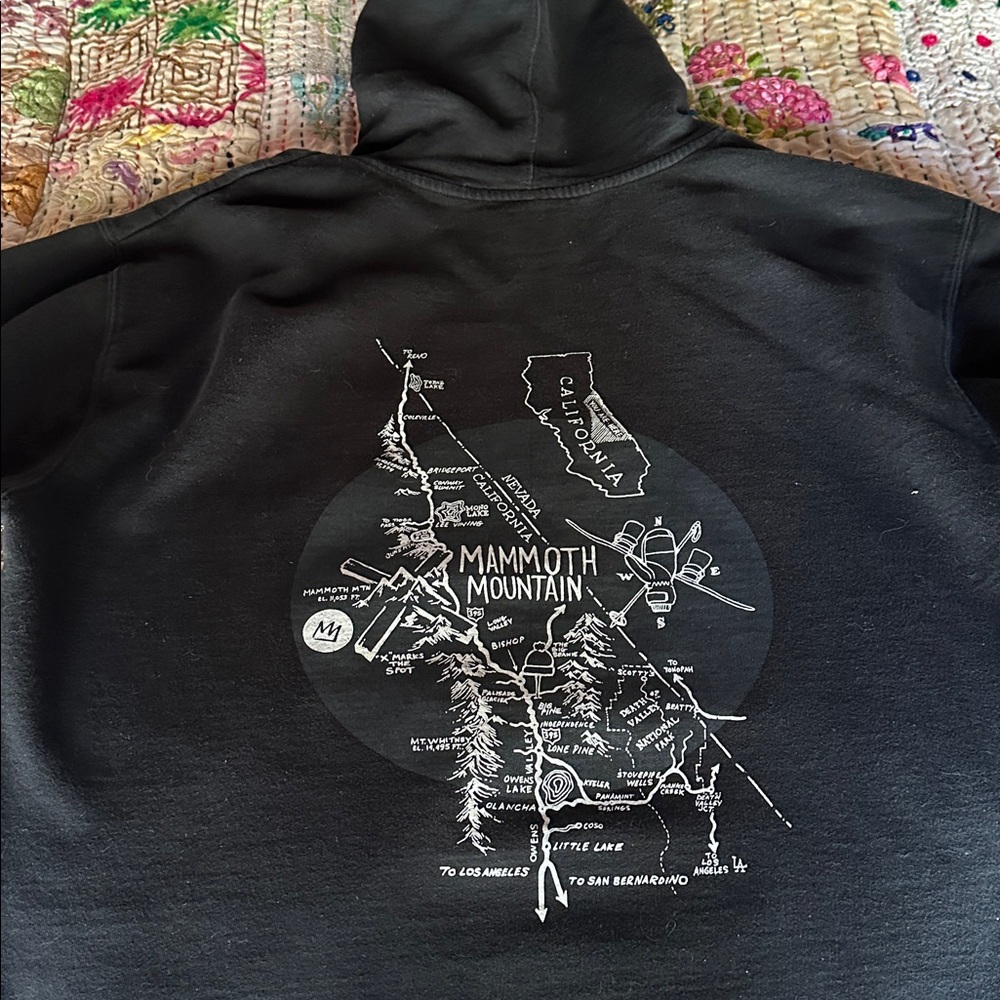 Black Mammoth Mountain Hoodie